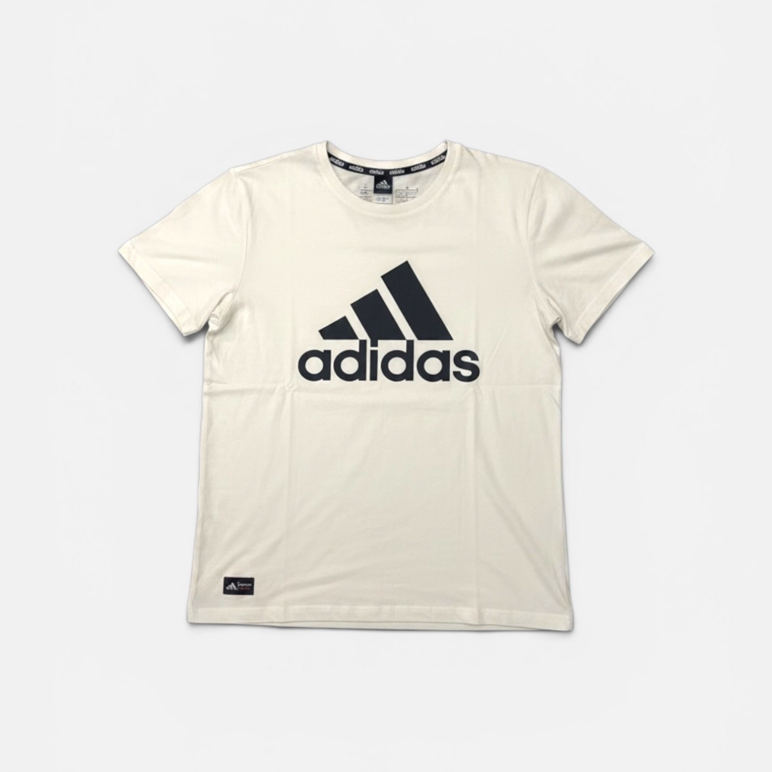 Adidas Logo Performance T-Shirt Λευκό